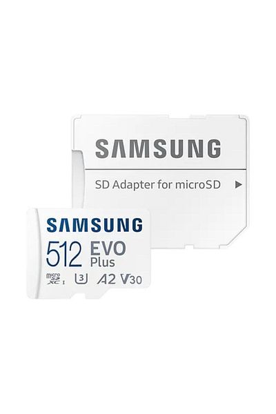 Samsung Evo Plus 512GB Microsd Mb-mc512ka/tr White Memory Card (Samsung Turkey Warranty)