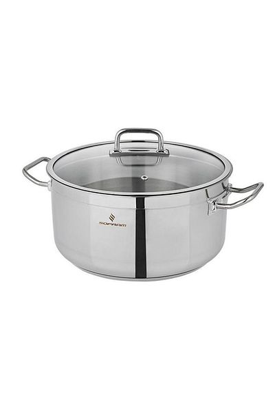 Sofram 28cm 18/10 Stainless Steel Single Casserole