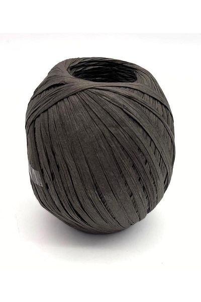 angel çanta aksesuar Anthracite Angel Bag Accessory - 150 Gr Coil Raffia