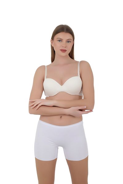 CNT Γυναικεία σλιπ μπόξερ χωρίς ραφές Micro Fabric - Special Pack 3 (ΜΑΥΡΟ, ΛΕΥΚΟ, ΧΡΩΜΑ ΔΕΡΜΑΤΟΣ)