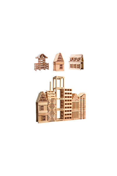 Redka Red City Wooden Blocks