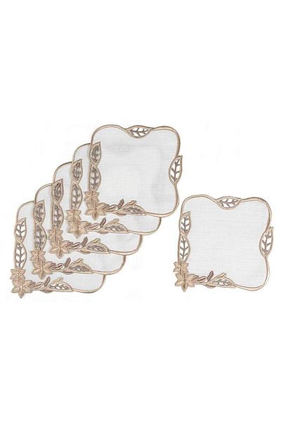 Mikasa Moor Eva 6-Piece Coasters 15cm