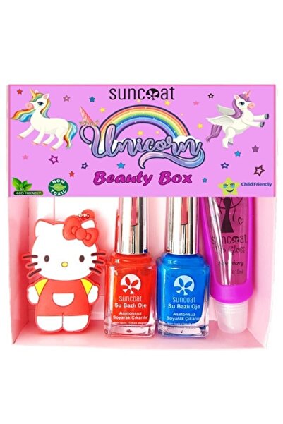 Suncoat Unicorn Beauty Box - Tasty Cup Cake - Su Bazlı - Çocuk Kişisel Bakım