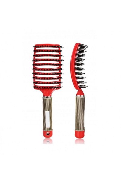 TUSHBA Detangling Hair Brush Red, Hair Detangling Combing Brush