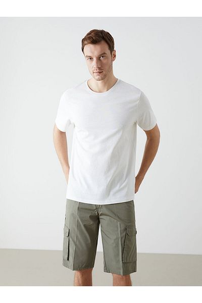 LC Waikiki Tricou pentru bărbați cu imprimeu Crew Neck New Season - S5H644Z8