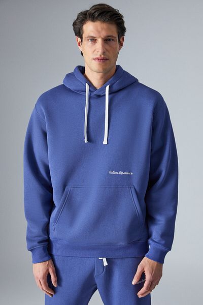 GRIMELANGE Narciso Men's Soft Fleece Blue Sweatshirt