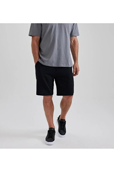 yg ydn giyim شورت صيفي مريح بخصر مطاطي من القماش الناعم مع جيوب