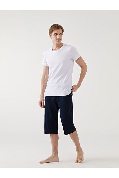 LC Waikiki Pantaloni scurți de pijama pentru bărbați, cu ajustare standard