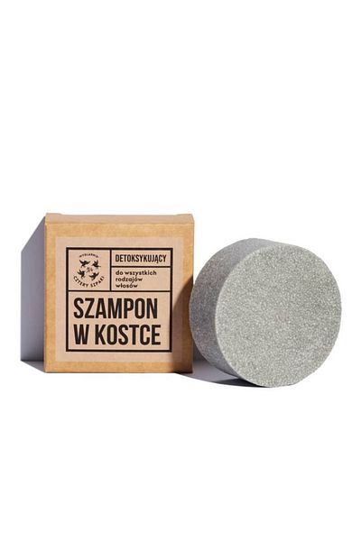 CZTERY SZPAKI ČTYŘI ŠPAČKY Detoxikační šampon na vlasy v kostce, 75 g