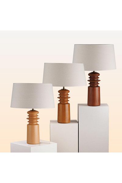 TROVE Daphne Wooden Lamp Shade