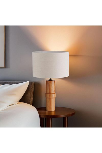 TROVE Roman Wooden Lamp Shade