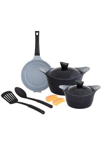 Lahoya Granite Cookware Set 9 Pieces
