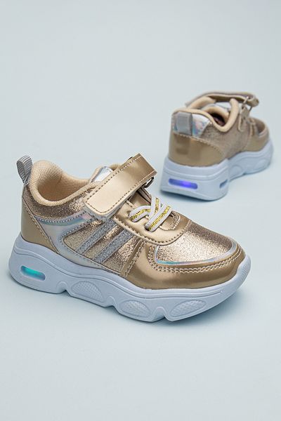 Slipcat Comfortable Light Soft Unisex Velcro Lighted Children's Sneakers - Sports Shoes