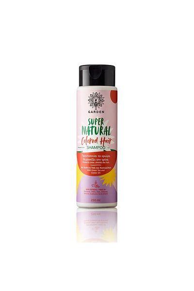 Garden SUPERNATURAL SHAMPOO COLORED HAIR, 250 ml - Šampon pro barvené vlasy