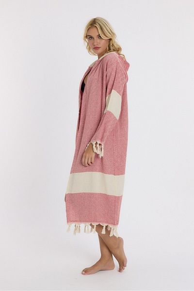 Mulberry Diamond Peshtemal Bathrobe Bath and Beach Dress