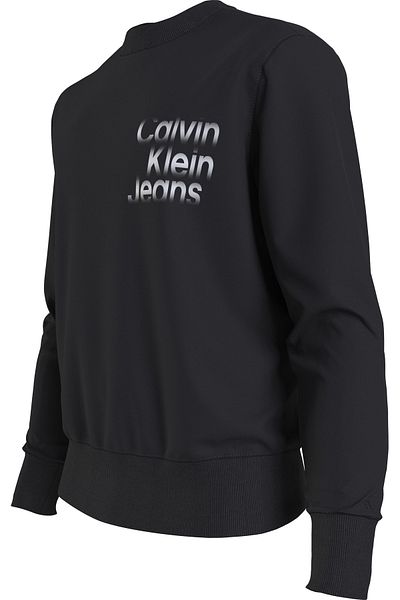 Calvin Klein Hanorac černý Calvin Klein v bumbáku pro barbați