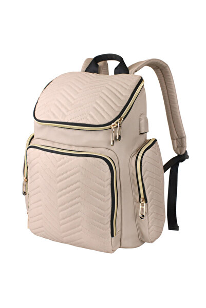 Little Story حقيبة حفاضات جورجيا مع وسادة تغيير الحفاضات وخطافات عربة الأطفال...