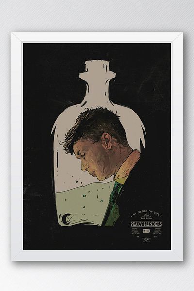 Saturn Peaky Blinders Πίνακας με κορνίζα - Πίνακας αφίσας της σειράς
