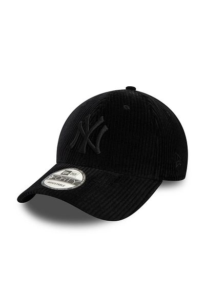 NEW ERA Унисекс черна шапка New York Yankees Cord 9Forty