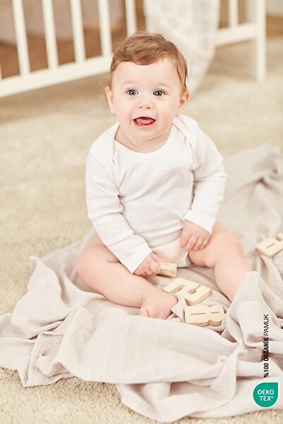 İrya Bebe Marin Multi-Purpose Muslin Blanket Beige 120x120