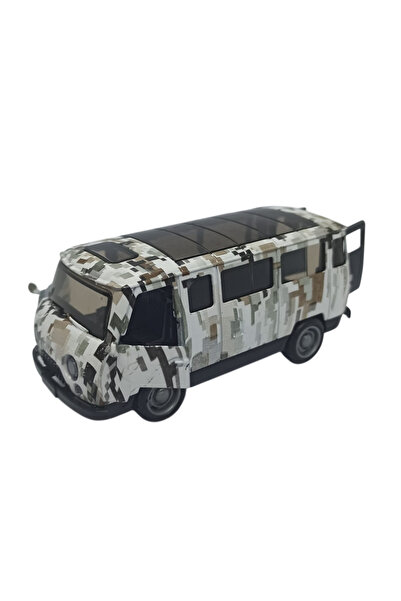 Daily Bazaar لعبة معدنية دييكاست ميني باص سيارة سحب قطرة