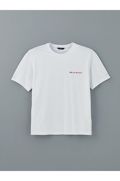 LC Waikiki Tricou pentru bărbați din bumbac pieptănat cu mânecă scurtă LCW ECO