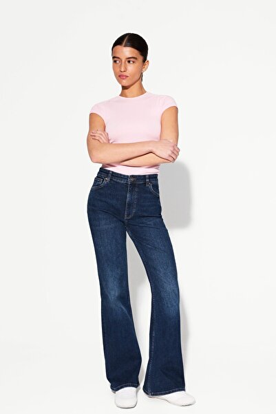 Bershka İspanyol paça jean