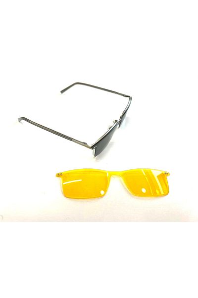 Avva 504 C2 Polarized & Antifar Clip-On Men's Sunglasses