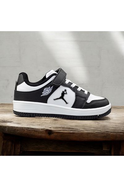 JOJO KIDS adidași unisex din piele cu velcro pentru copii, baschet, tenis, adidași casual