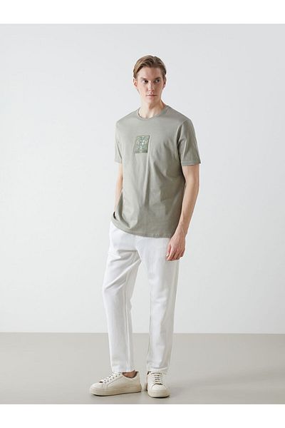 LC Waikiki New Season Crew Neck Printed Men's T-Shirt - S5H644Z8