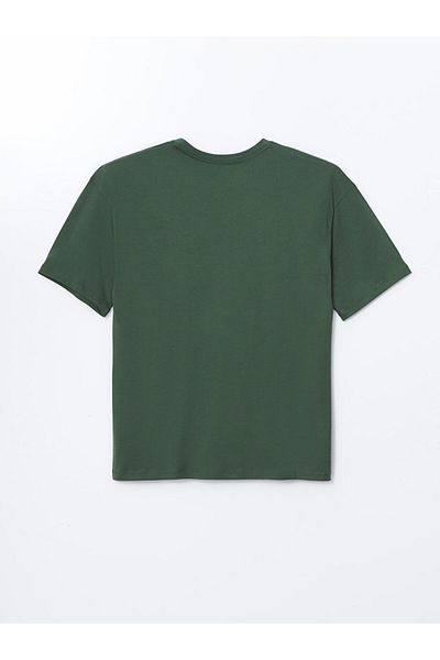 LC Waikiki Νέα σεζόν Crew Neck Κοντό μανίκι Σύντομο ανδρικό μπλουζάκι S5K387Z8