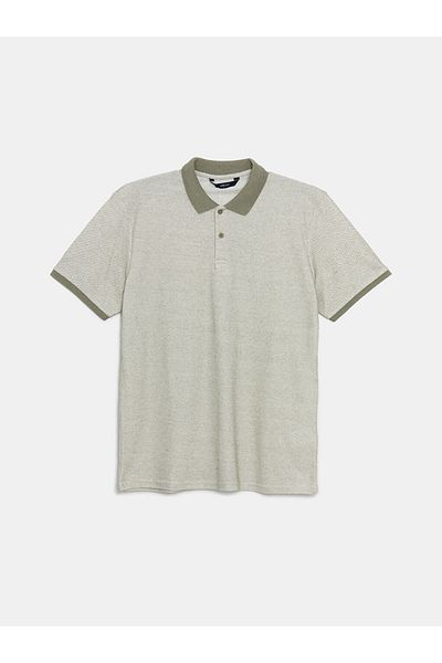 LC Waikiki Νέα σεζόν Polo Collar Kisa μανίκι Βαμβακερό ανδρικό Tisort - S5K250Z8