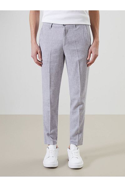 LC Waikiki New Season Standard Fit Linen Blend Men's Trousers - S59739Z8
