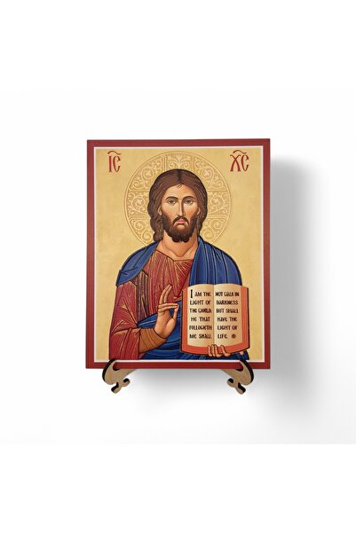 Hedea Girit Tarzı Öğretmen İsa İkona