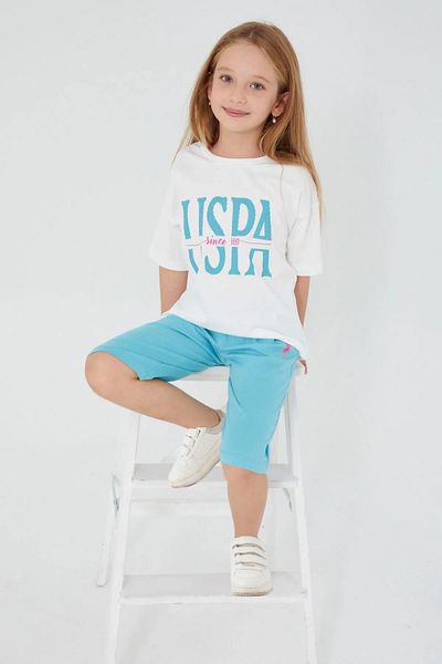 U.S. Polo Assn. Costum Capri pentru fete