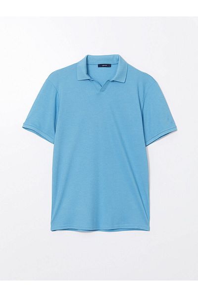 LC Waikiki Tricou pentru bărbați cu mânecă scurtă cu guler polo de sezon nou - S5JJ54Z8