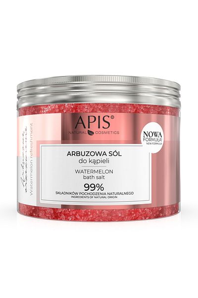 APIS Melounové osvěžení, melounová koupelová sůl, 650g