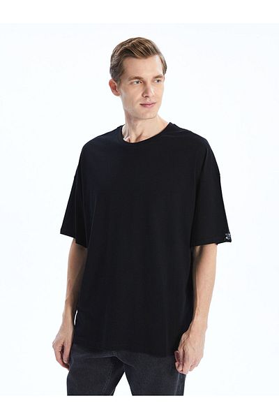 LC Waikiki Νέα σεζόν Crew Neck Duz Ανδρικό Tisort - S5I084Z8