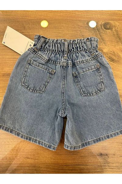 Butik Bebeluși Copii Pantaloni scurți din denim Pantofi imprimați cu broderie
