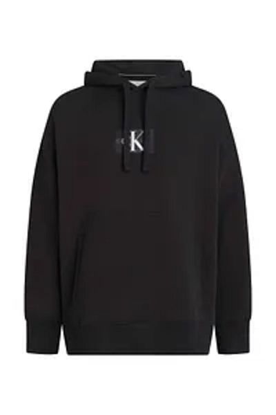 Calvin Klein Tricou with glugă a guler Calvin Klein černá pro ženu
