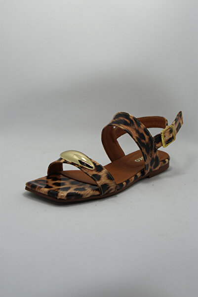 Fasko Women's Leopard Print Sandals