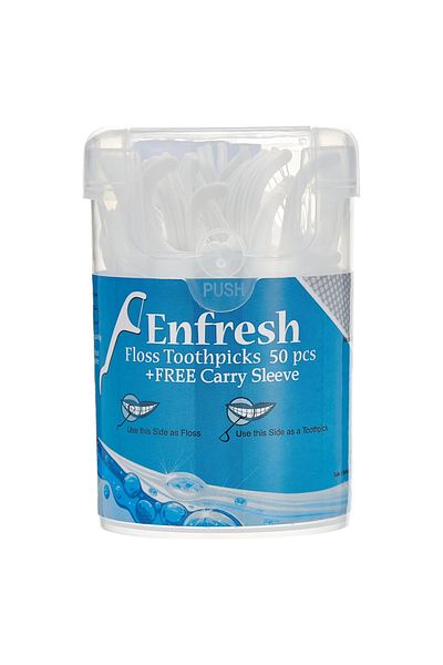 Enfresh Dental Floss Toothpicks 50`S