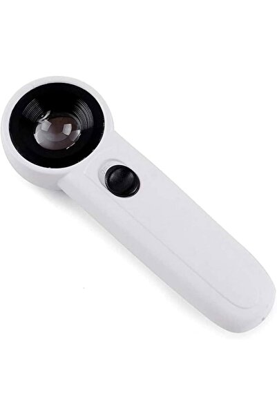 Tahtakale Dünyası 40X büyüteç 2 led ışıklı lüb el yakın görme tamir pilli kon...