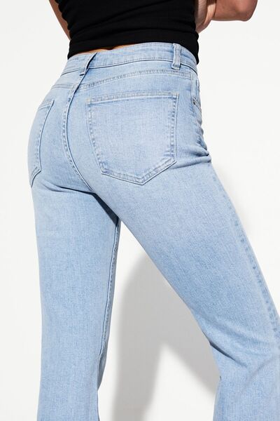 Bershka İspanyol paça jean