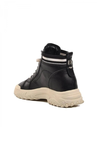 Guja 23K310-20 Kadın Siyah Deri Sneaker Bot