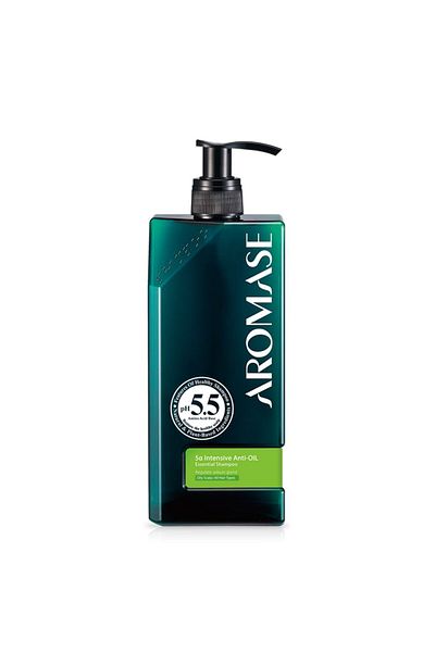 AROMASE AROMASE 5α Intensive Anti-Oil Essential Shampoo, 400 ml - Šampon pro mastnou pokožku hlavy