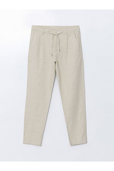 LC Waikiki LCW Vision Slim Fit Linen Blended Men's Trousers