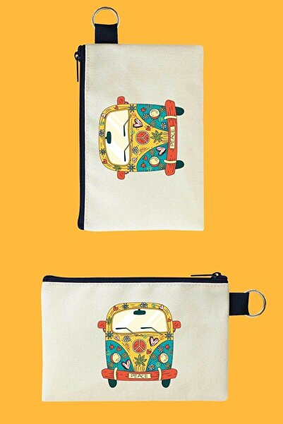 Woys Bags Сумка для косметики з принтом Vosvos на полотні