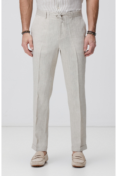 Network Naturel Keten Jogger Pantolon