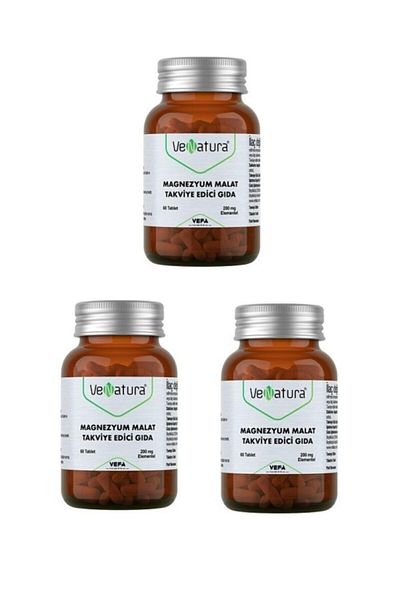 VeNatura Malat 60 Tablets - 3 Magnesium